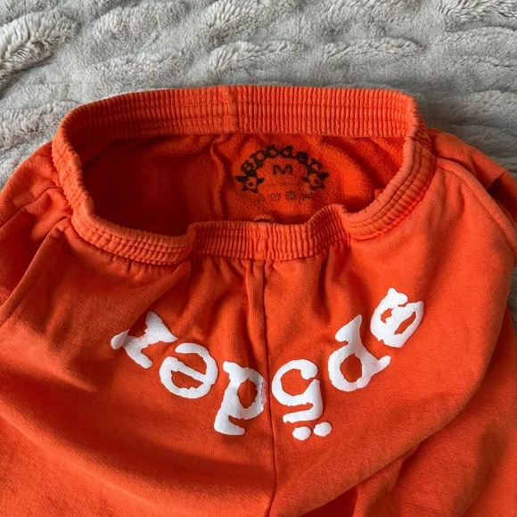 Spider / Sp5der Websuit Sweatpants — Orange